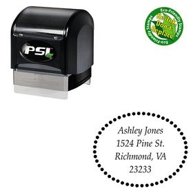 PSI Pre-Ink Palatino Linotype Customized Name Stamp