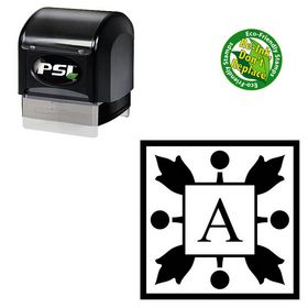 PSI Pre-Ink Mongolian Baiti Personalized Initial Stamp