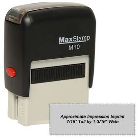 Self Inking Stamp M10 Size 7/16 x 1 3/16
