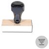 Regular Rubber Stamp Size 1/2 Diameter