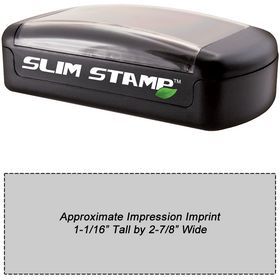 Slim Stamp 2773 Pre-Inked Stamp 1-1/16 x 2-7/8