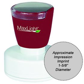 MaxLight XL2-535 Pre Inked Stamp 1-5/8 Diameter