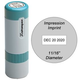 N75 XStamper Standard Size Date Stamp Size 11/16 Diameter