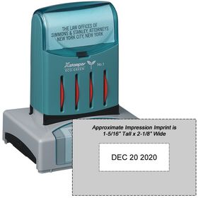 N82 XStamper Versa Date Stamp Size 1-5/16 x 2-1/8