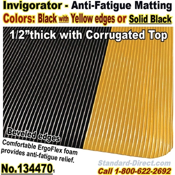 Corrugated Invigorator Anti-Fatigue Matting / 1334470