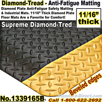 Diamond-Plate Anti-Fatigue Matting / 1339165B