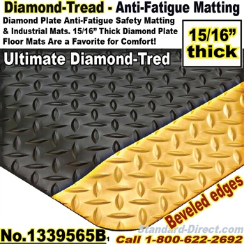 Diamond-Plate Anti-Fatigue Matting / 1339565B