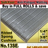 Ribbed Cushion-Sponge Anti-Fatigue Matting / 13SE