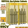 GAS CYLINDER SAFETY CABINETS 99CV