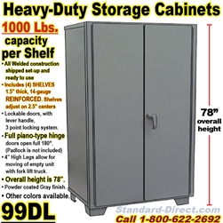 STEEL STORAGE CABINETS / 99DL