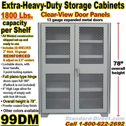 STEEL STORAGE CABINETS / 99DM