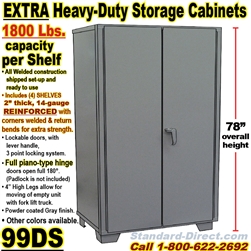 STEEL STORAGE CABINETS / 99DS