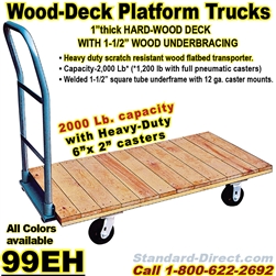 WOOD PLATFORM TRUCKS 99EH