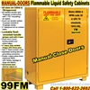 FLAMMABLE LIQUID SAFETY CABINETS 99FM