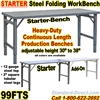 FOLDING STEEL WORK BENCHES / 99FTS