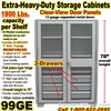 STEEL STORAGE CABINETS / 99GE