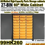 BIN STORAGE CABINETS 99HK260