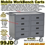 MOBILE WORKBENCH CARTS 99JD