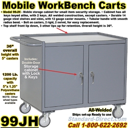 MOBILE WORKBENCH CABINET CARTS 99JH