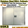 STAINLESS STEEL WALL CABINET / 99KS