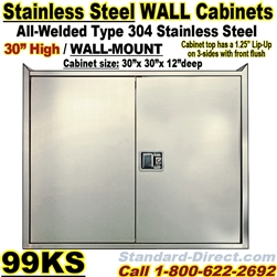 STAINLESS STEEL WALL CABINET / 99KS