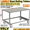 ROLLING STEEL TABLES 99LV