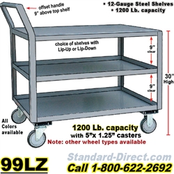 STEEL SERVICE CARTS 99LZ