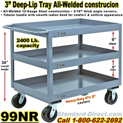 DEEP TRAY SERVICE CARTS 99NR