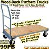 WOOD PLATFORM TRUCKS 99PB