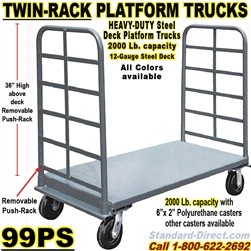 HIGH END STEEL PLATFORM TRUCKS 99PS