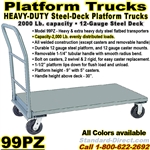 PLATFORM TRUCKS 99PZ