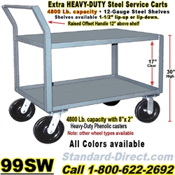 STEEL SERVICE CARTS 99SW