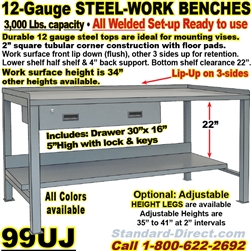 HEAVY DUTY WORK BENCHES / 99UJ