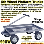 (50) WAGON TRUCKS 99UW