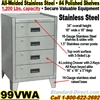 STAINLESS STEEL BENCH CABINETS / 99VWA