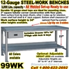 HEAVY DUTY WORK BENCHES / 99WK