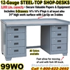 WORK BENCH STEEL DESKS / 99WO