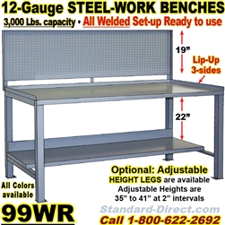 HEAVY DUTY WORK BENCHES / 99WR