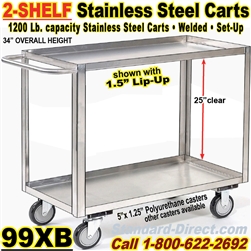 STAINLESS STEEL CARTS / 99XB