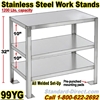 STAINLESS STEEL WORK BENCH / 99YG