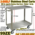 (10)  STAINLESS STEEL CARTS / 99ZE