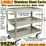 (45)  STAINLESS STEEL CARTS / 99ZN