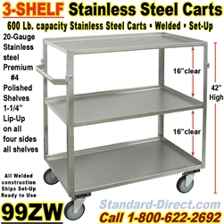 STAINLESS STEEL CARTS / 99ZW