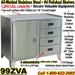 STAINLESS STEEL BENCH CABINETS / 99ZVA