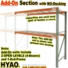 Pallet Racks, ADD-ON units OPEN / HYAO