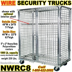 SEE THRU WIRE SECURITY TRUCKS NWRC8