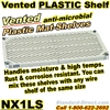 Plastic Vented Shelves / NX1LS