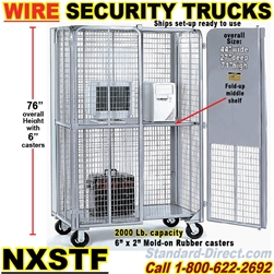 SEE THRU WIRE SECURITY TRUCKS NXSTF