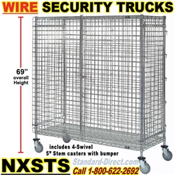 SEE THRU WIRE SECURITY TRUCKS NXSTS