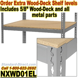 EXTRA Wood-Decking LEVELS / NXWD01EL